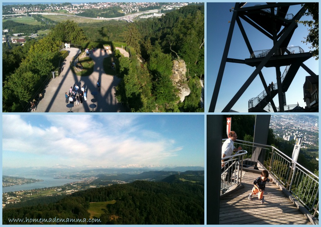 percorso dei pianeti zurigo da fare con i bambini torre uetliberg