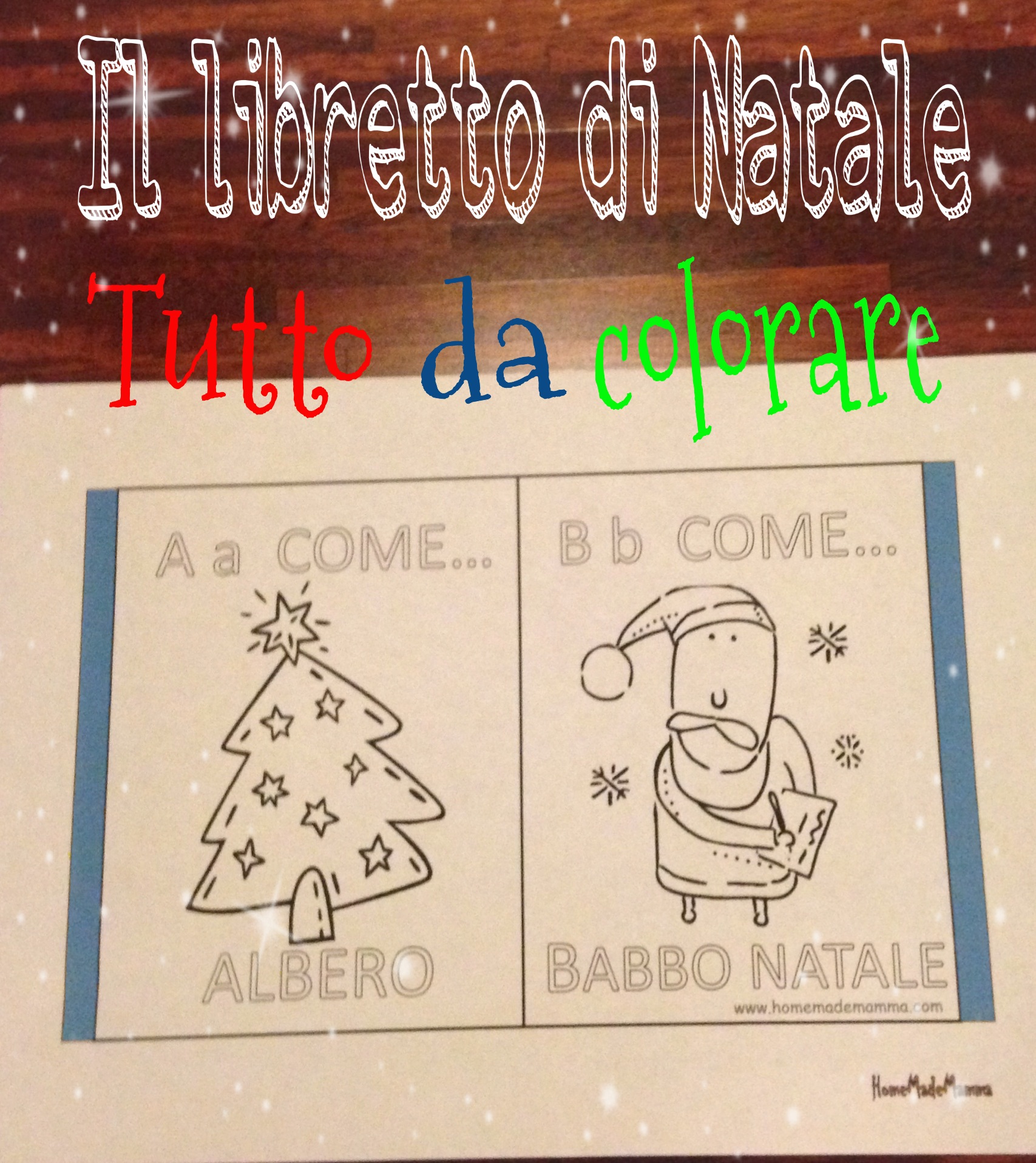 Poesie Di Natale Per Bambini Da Stampare.Un Libretto Di Natale Per Giocare Con L Alfabeto