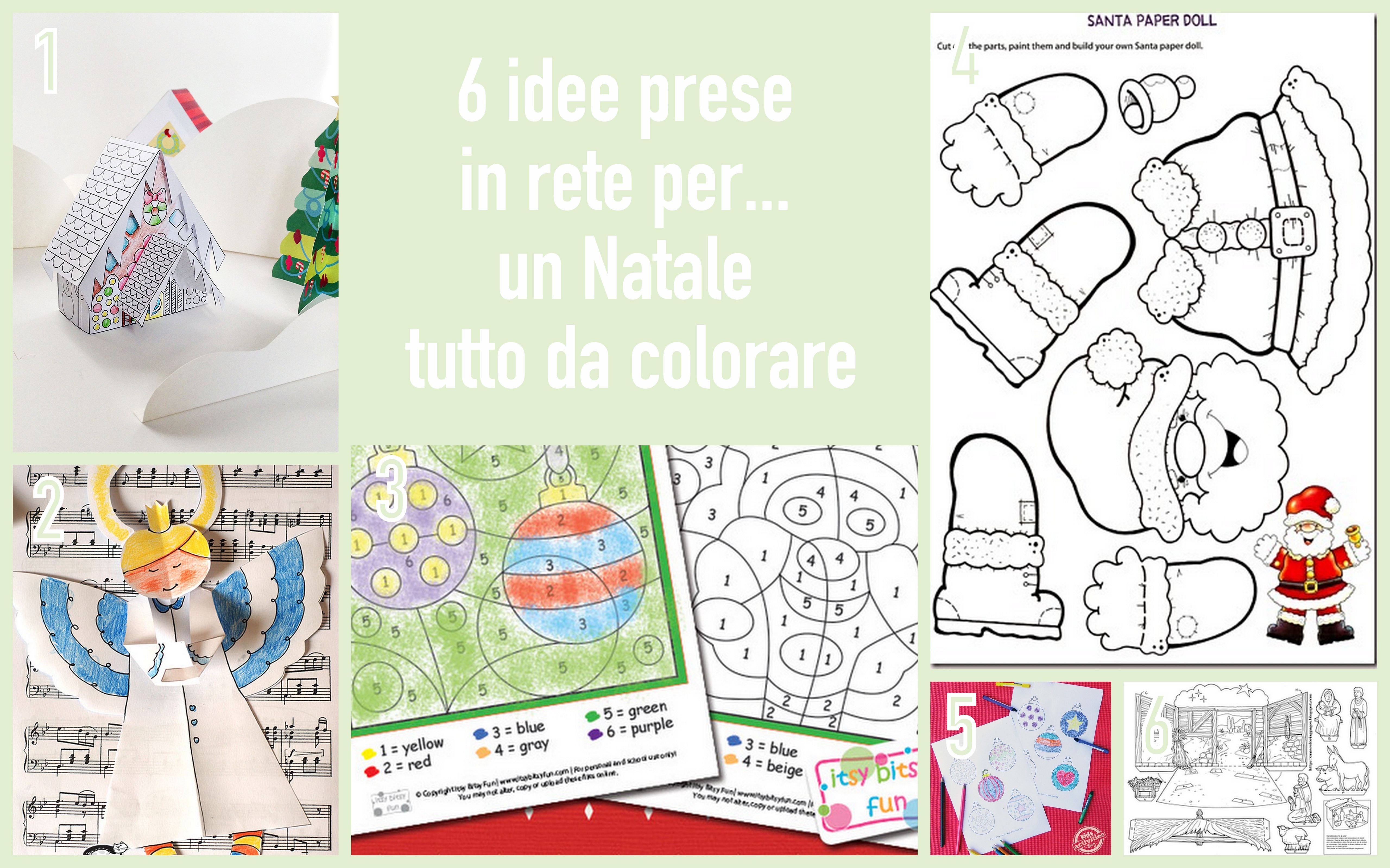 Disegni Di Natale Da Ritagliare E Costruire.Decorazioni Natale Fai Da Te Part 2