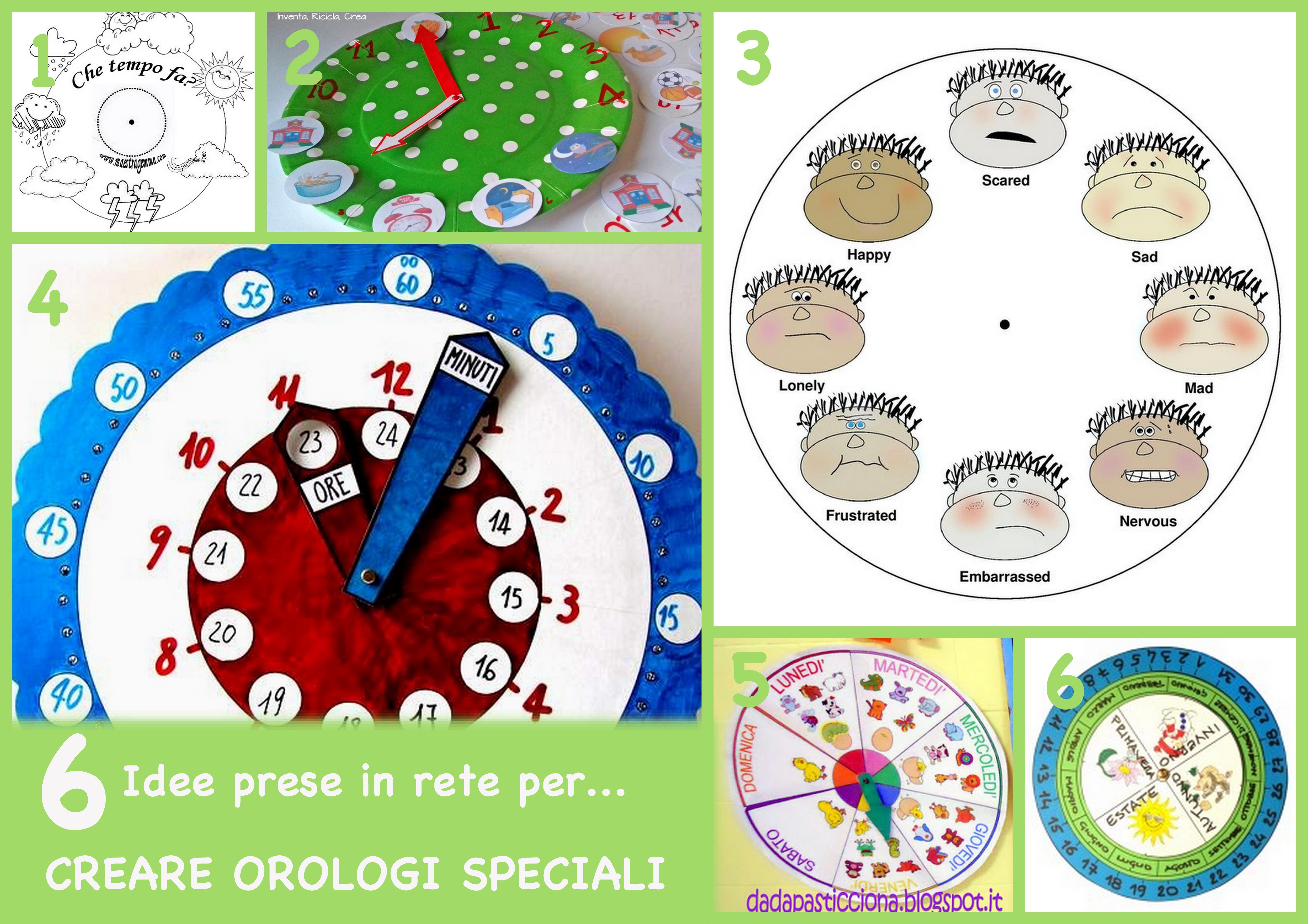 6 Idee Prese In Rete Per Creare Orologi Speciali