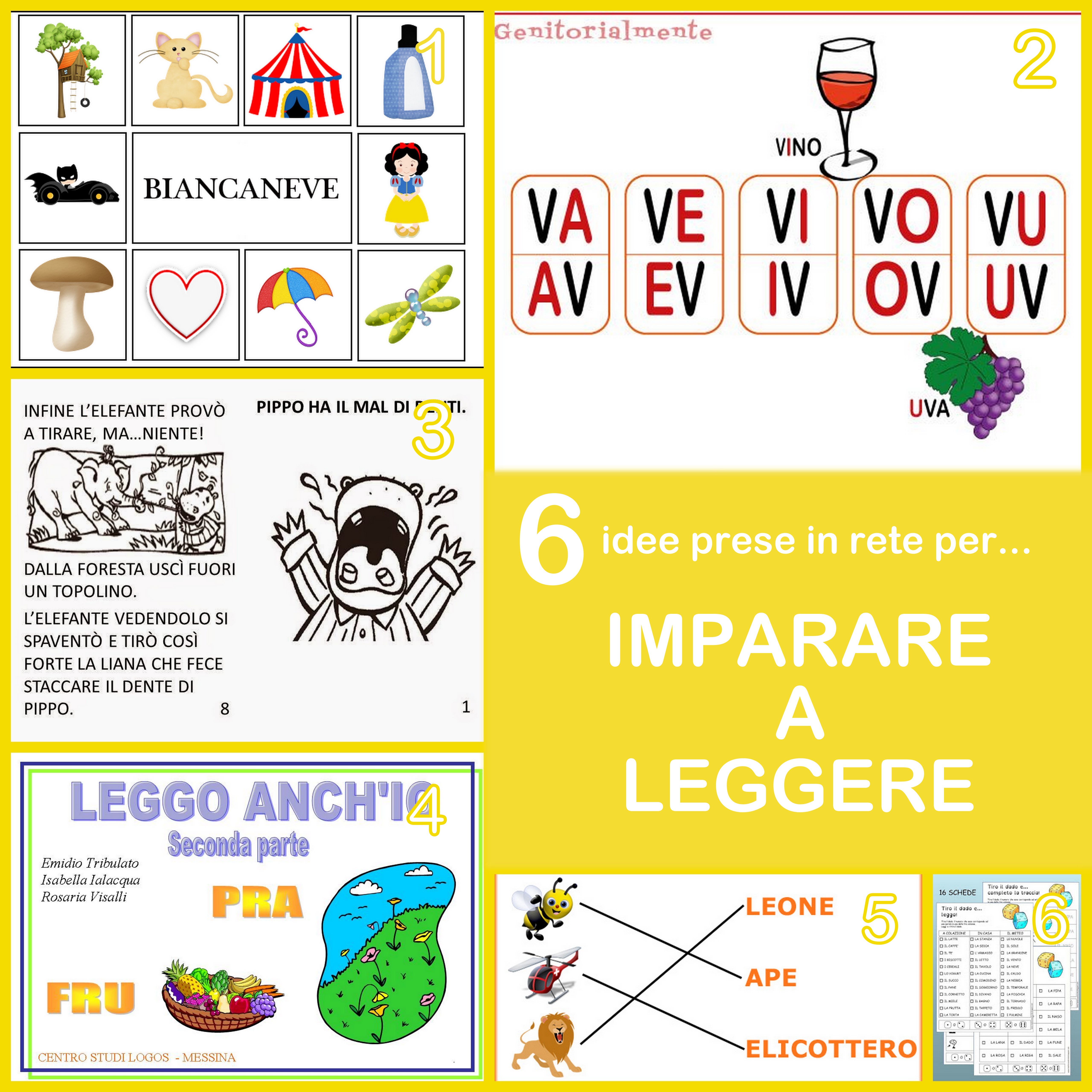 6 Idee Prese In Rete Per Imparare A Leggere