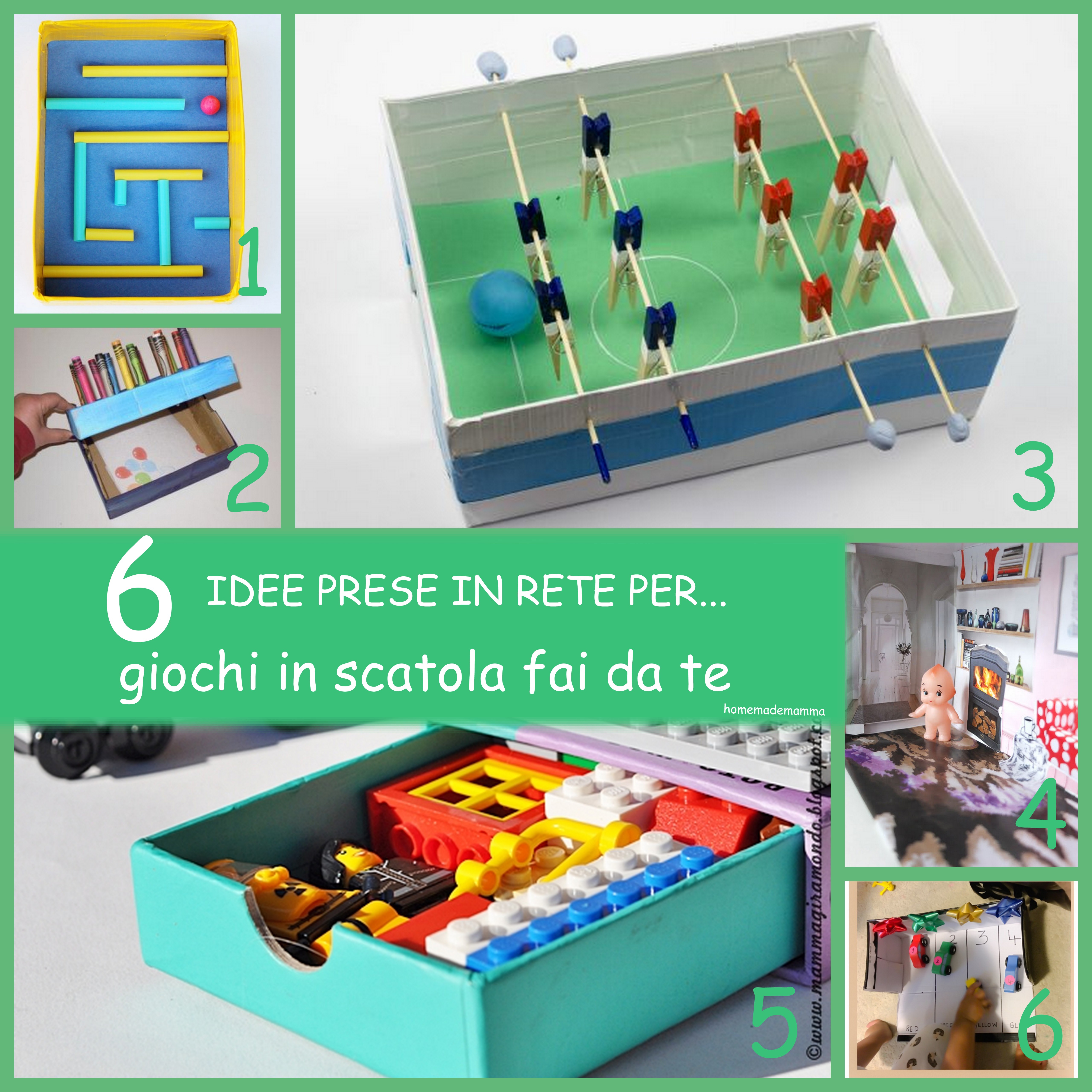 giochi fai da te per bambini 2 anni