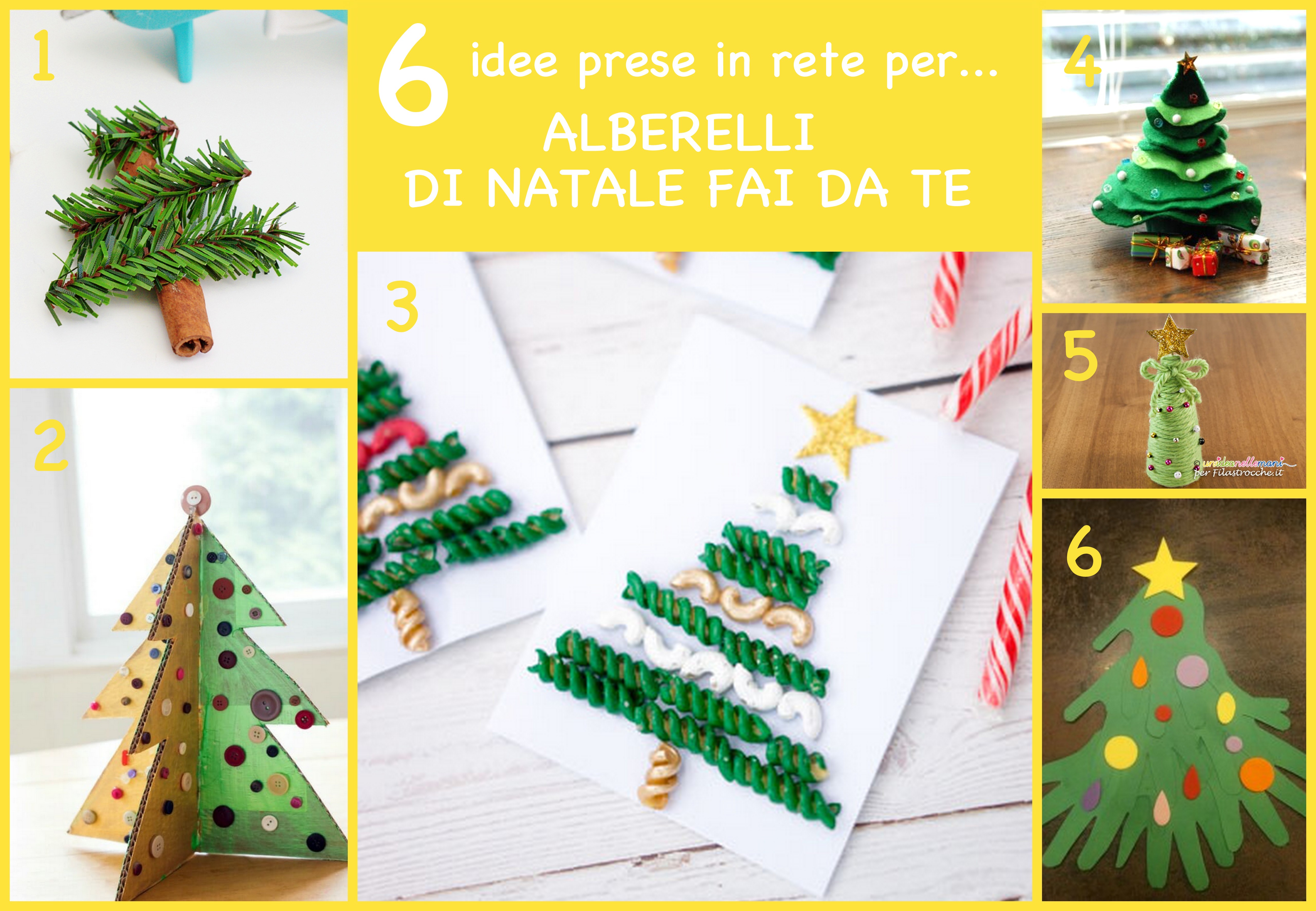 Alberelli Segnaposto Natalizi.Decorazioni Natale Fai Da Te