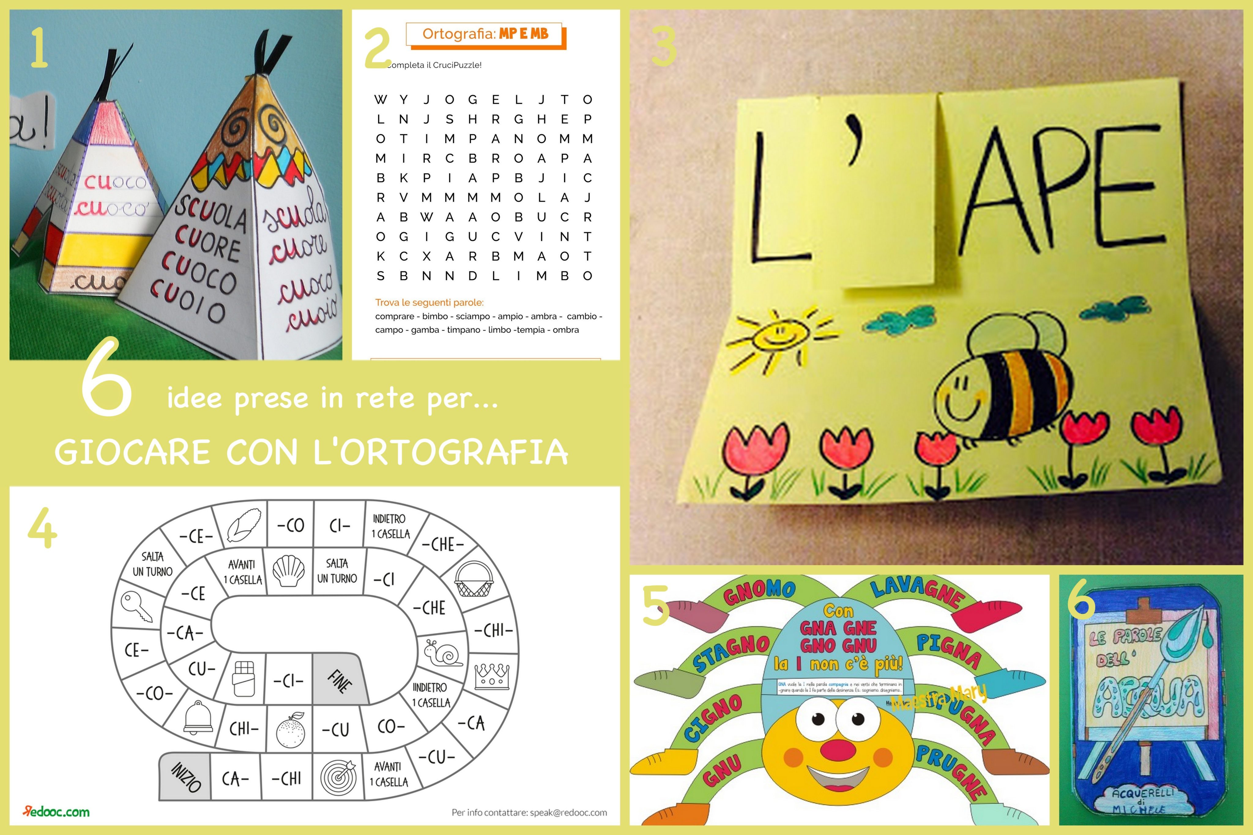 6 Idee Prese In Rete Per Giocare Con L Ortografia