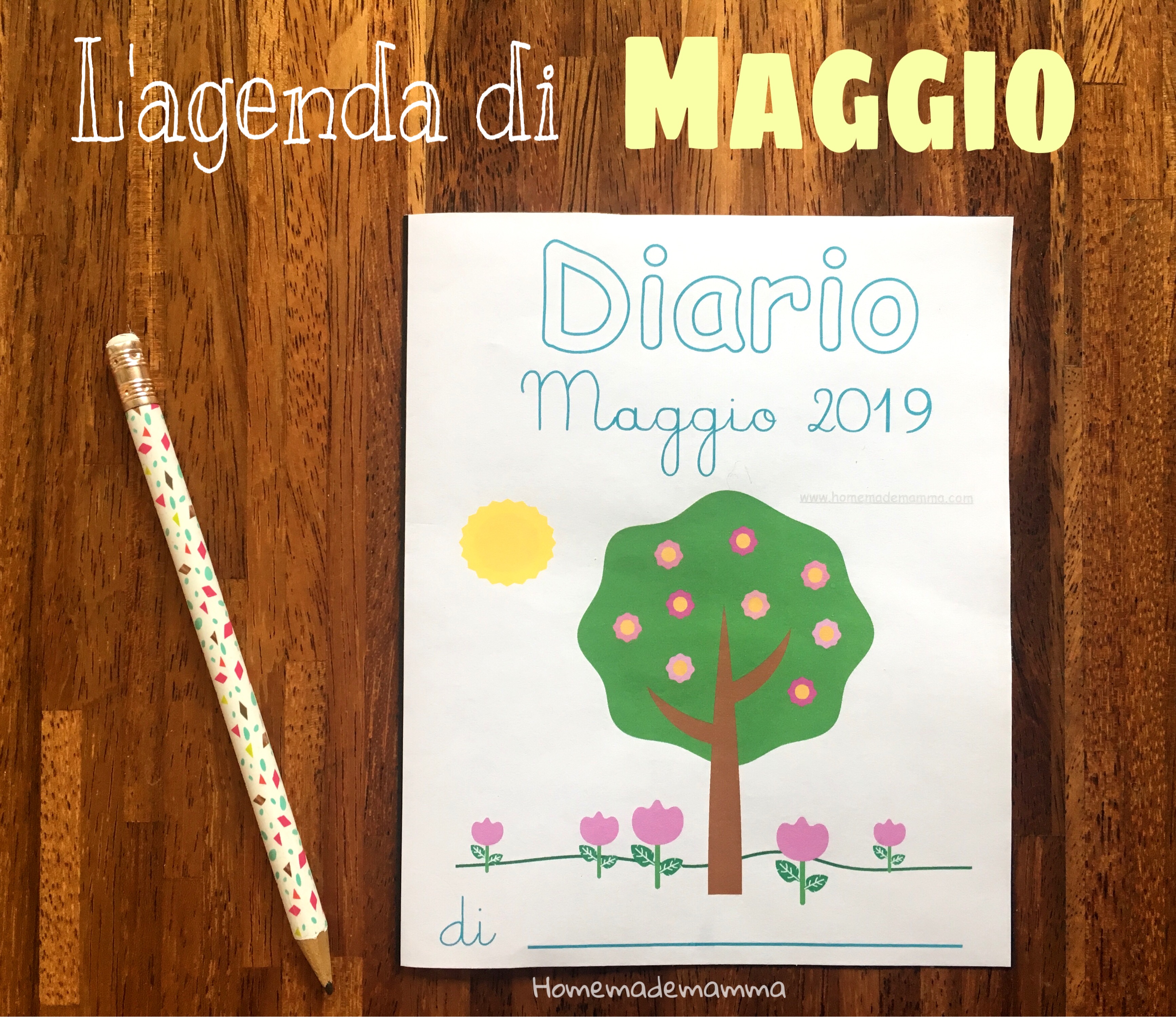 Agenda Da Stampare Per Bambini