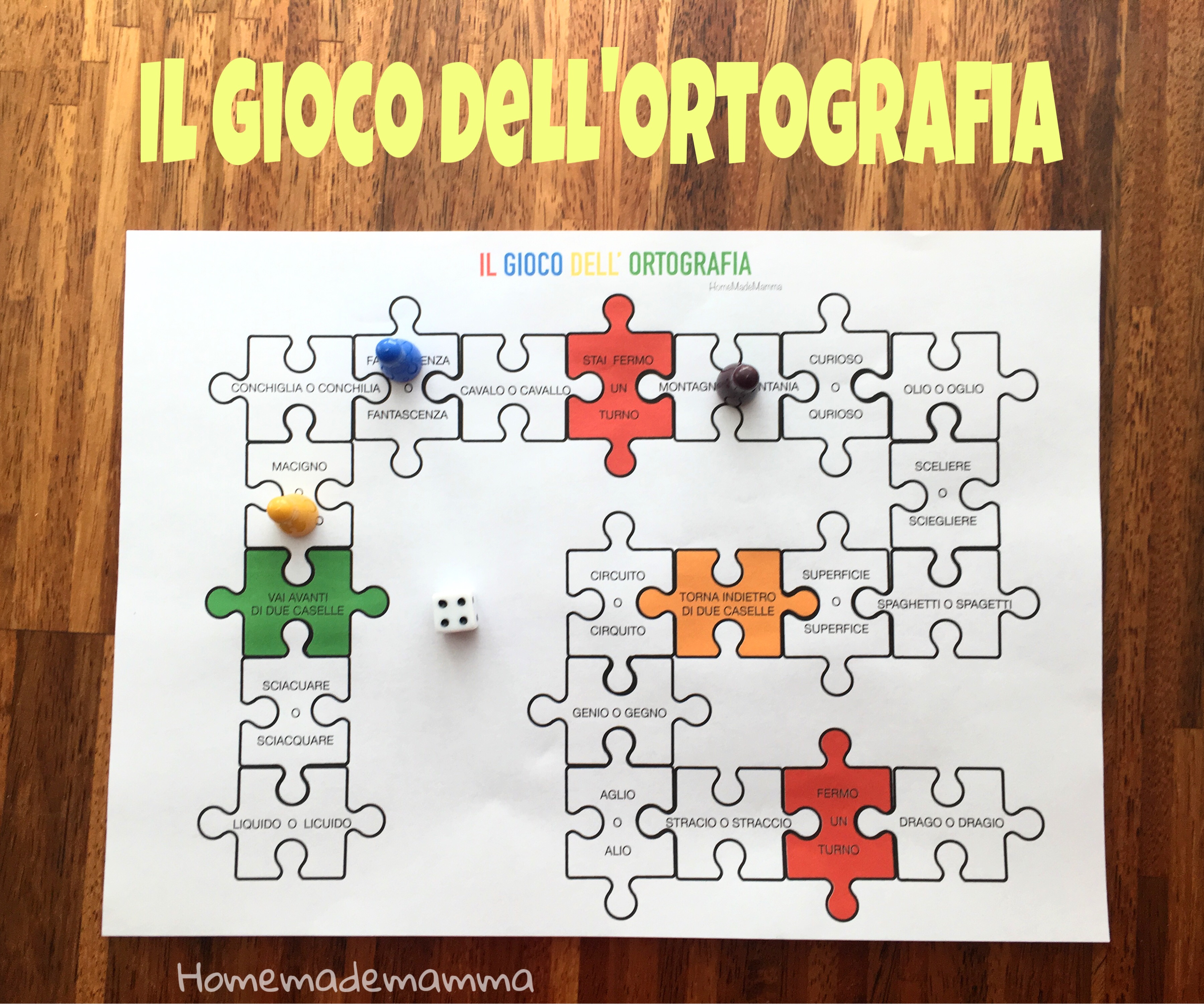 Il Gioco Dell Oca Per Ripassare L Ortografia