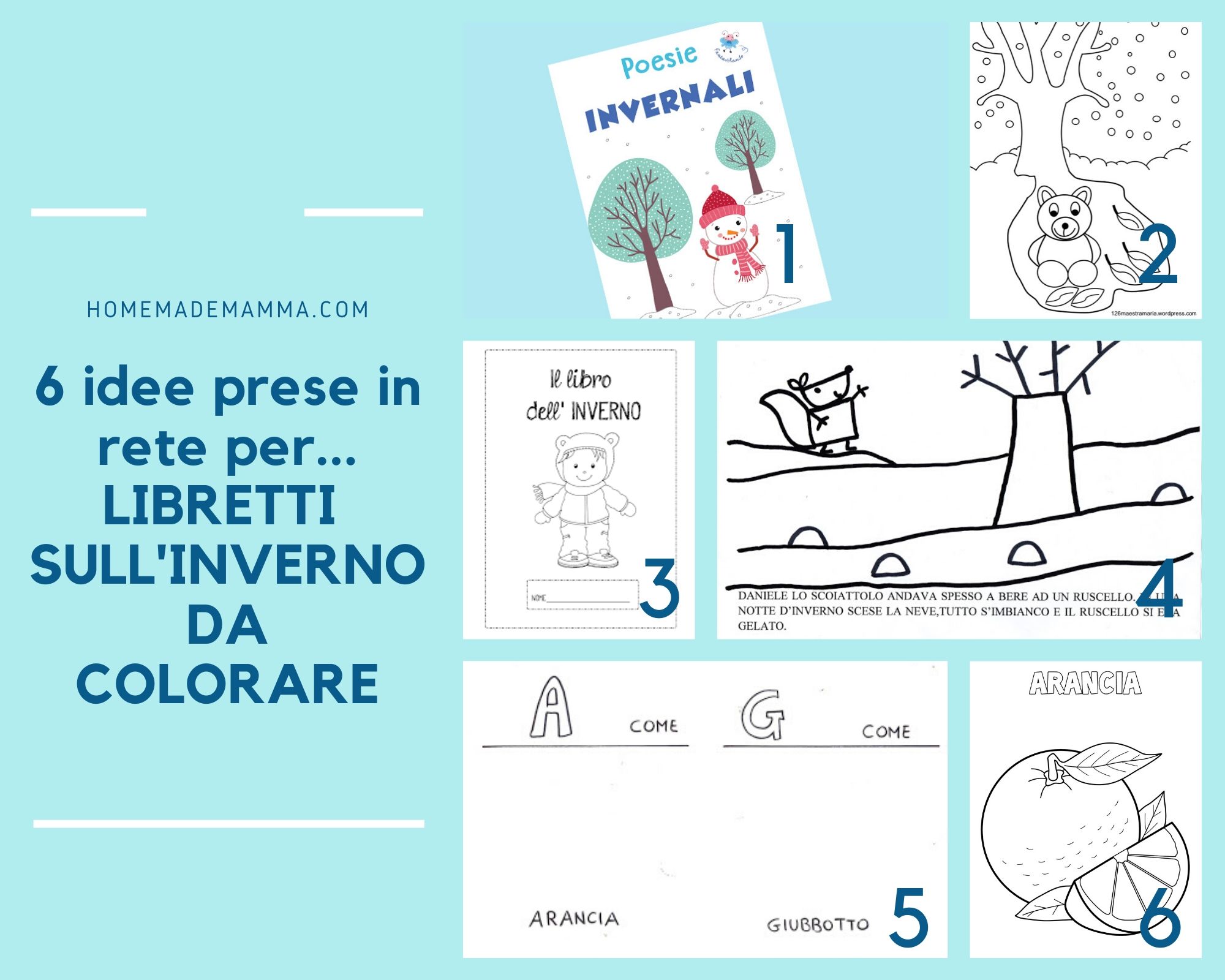 Disegni Da Colorare Inverno