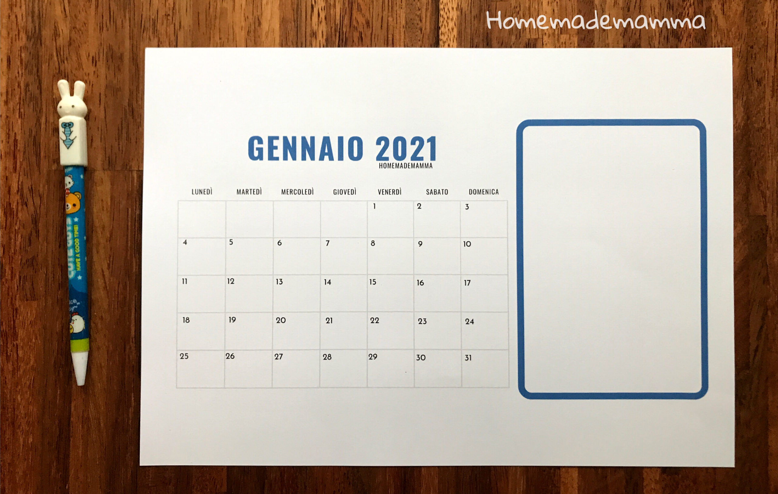 Calendari Scaricabili