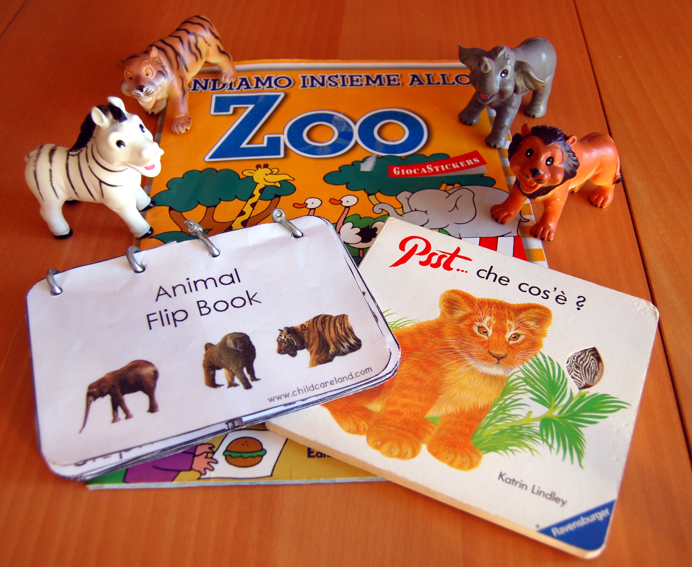 Lo zoo e gli animali: libri ed attività per bambini