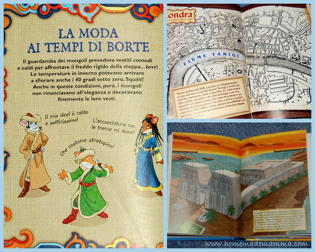 viaggio nel tempo 4 geronimo stilton particolari