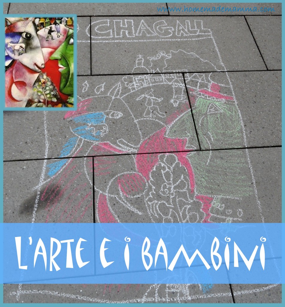 arte di chagall e i bambini