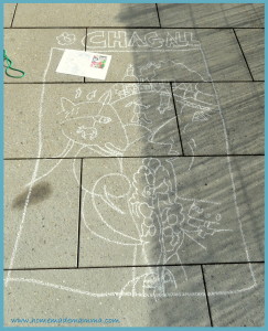 chagall con i bambini
