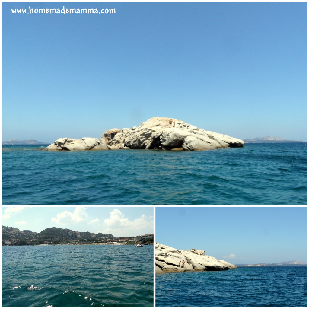 baja sardinia spiaggia e pedalo' bambini