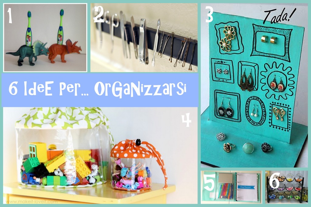 idee per organizzare casa e ufficio