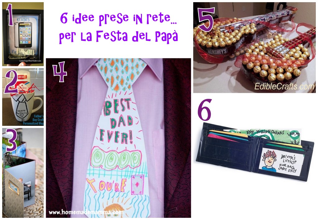 6idee per la festa del papà