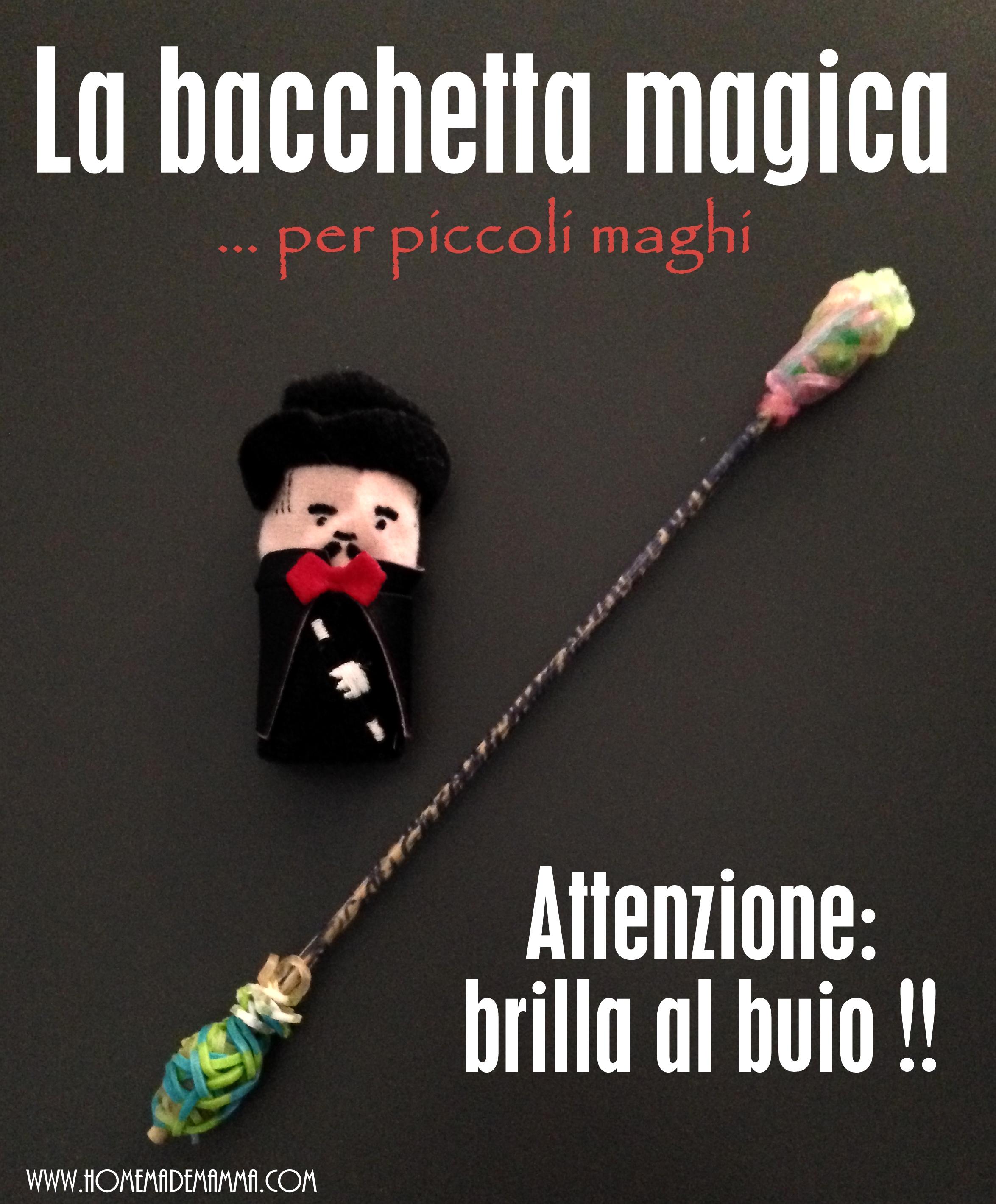 bacchetta magica che birlla al buoi costruire tutorial