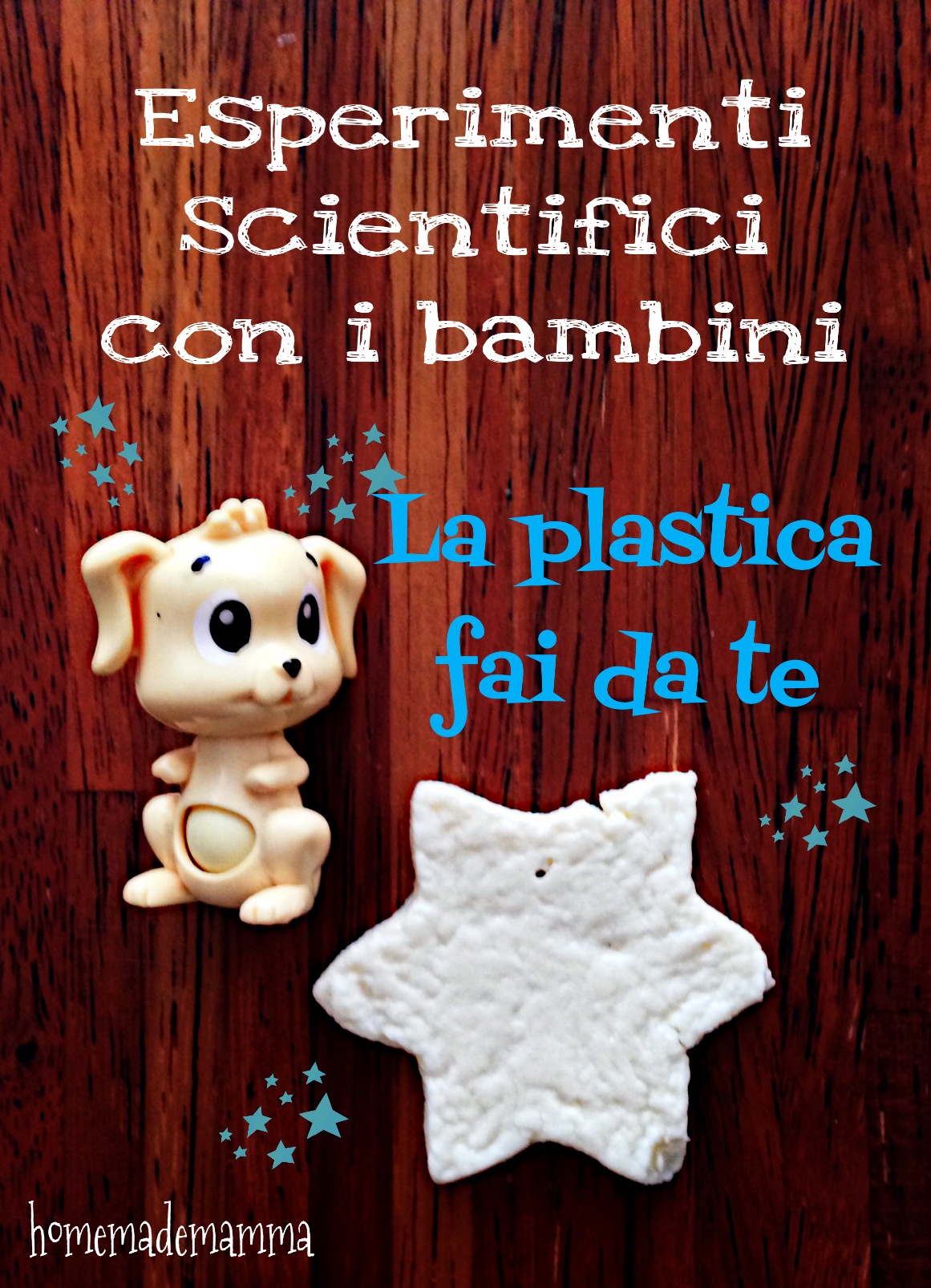 creare la plastica in casa esperimeti scientifici con i bambini