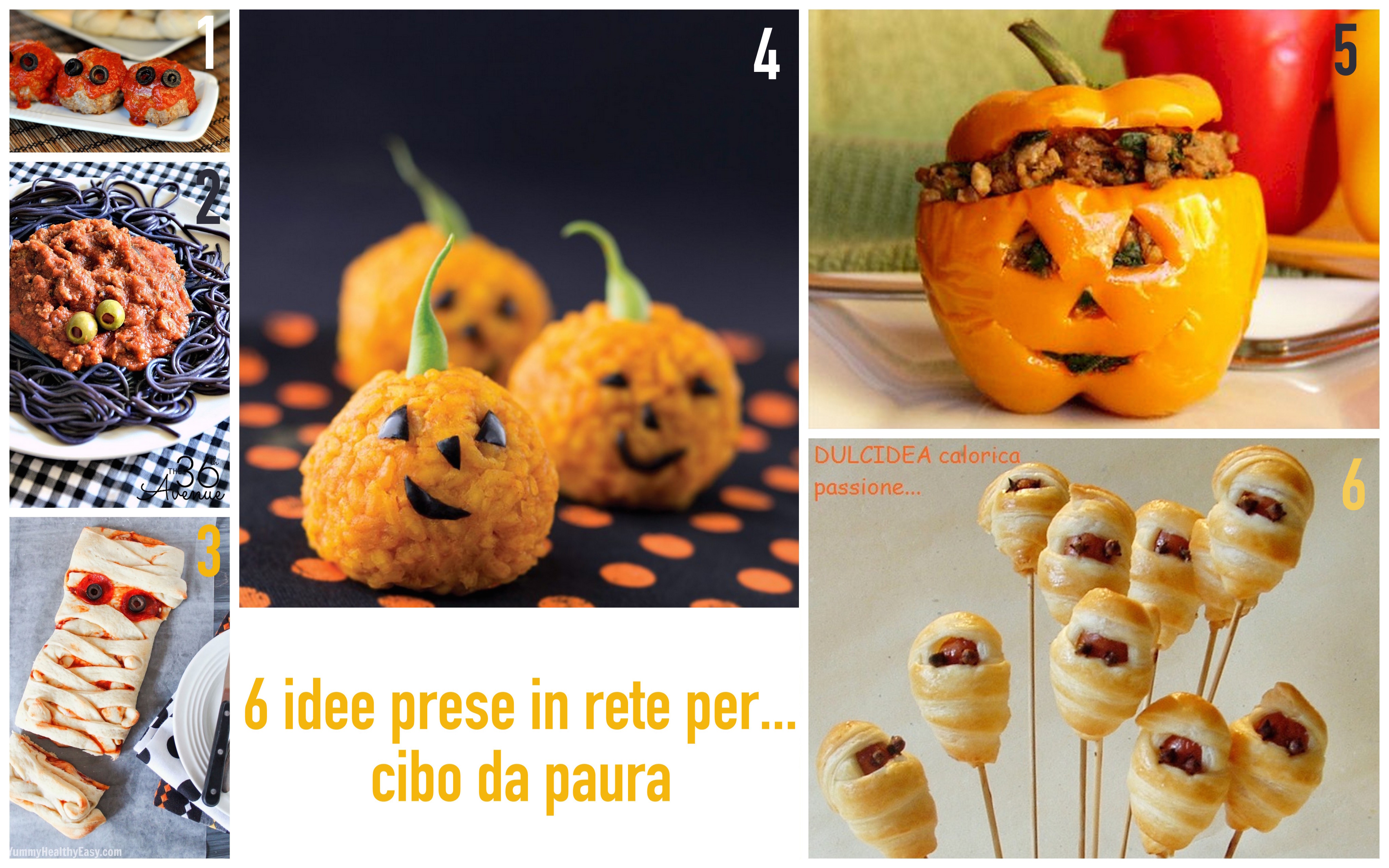 idee per cibo halloween facile