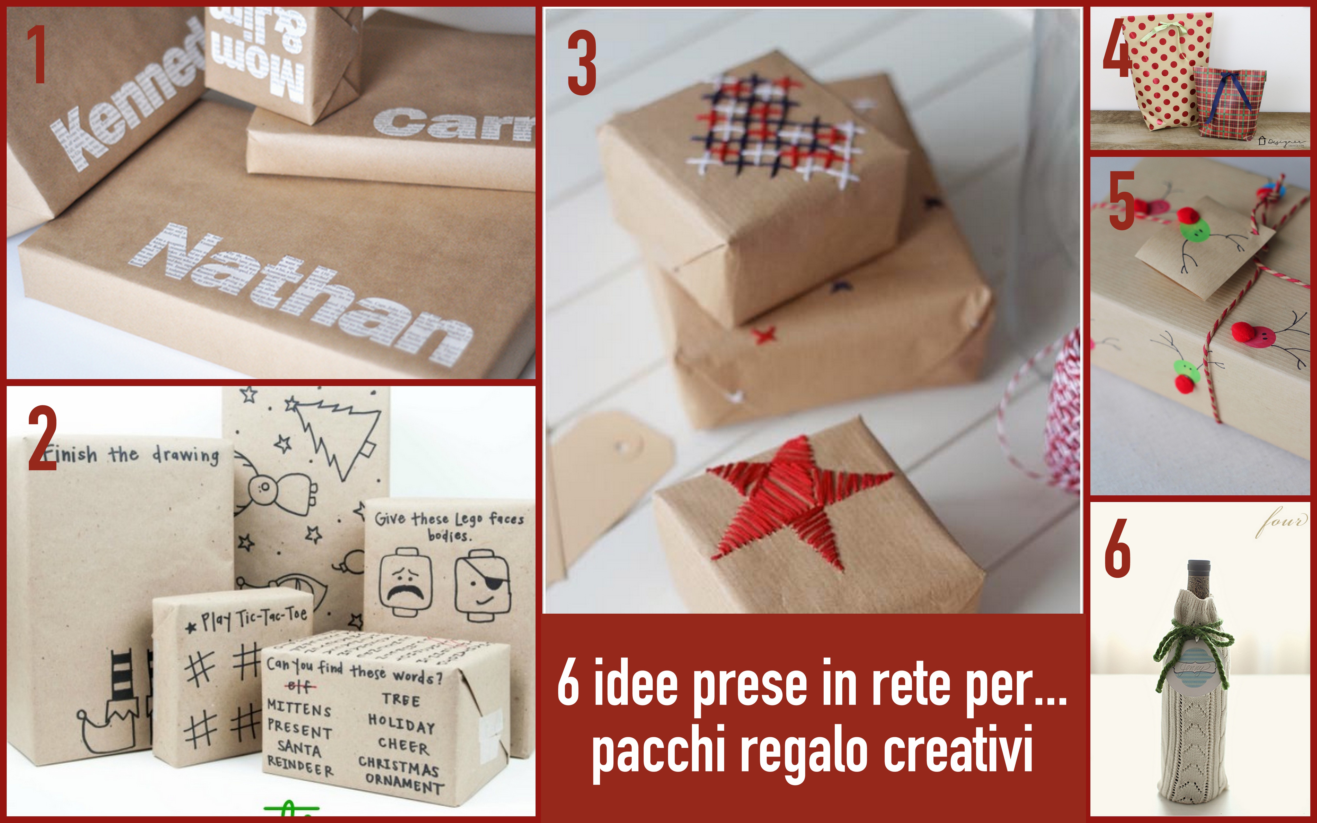 idee per creare pacchi regalo originali