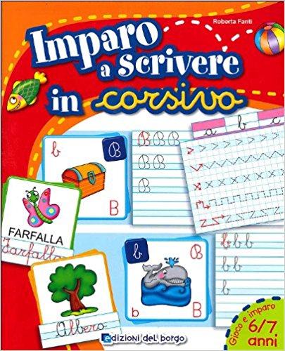 imparo a scrivere il corsivo