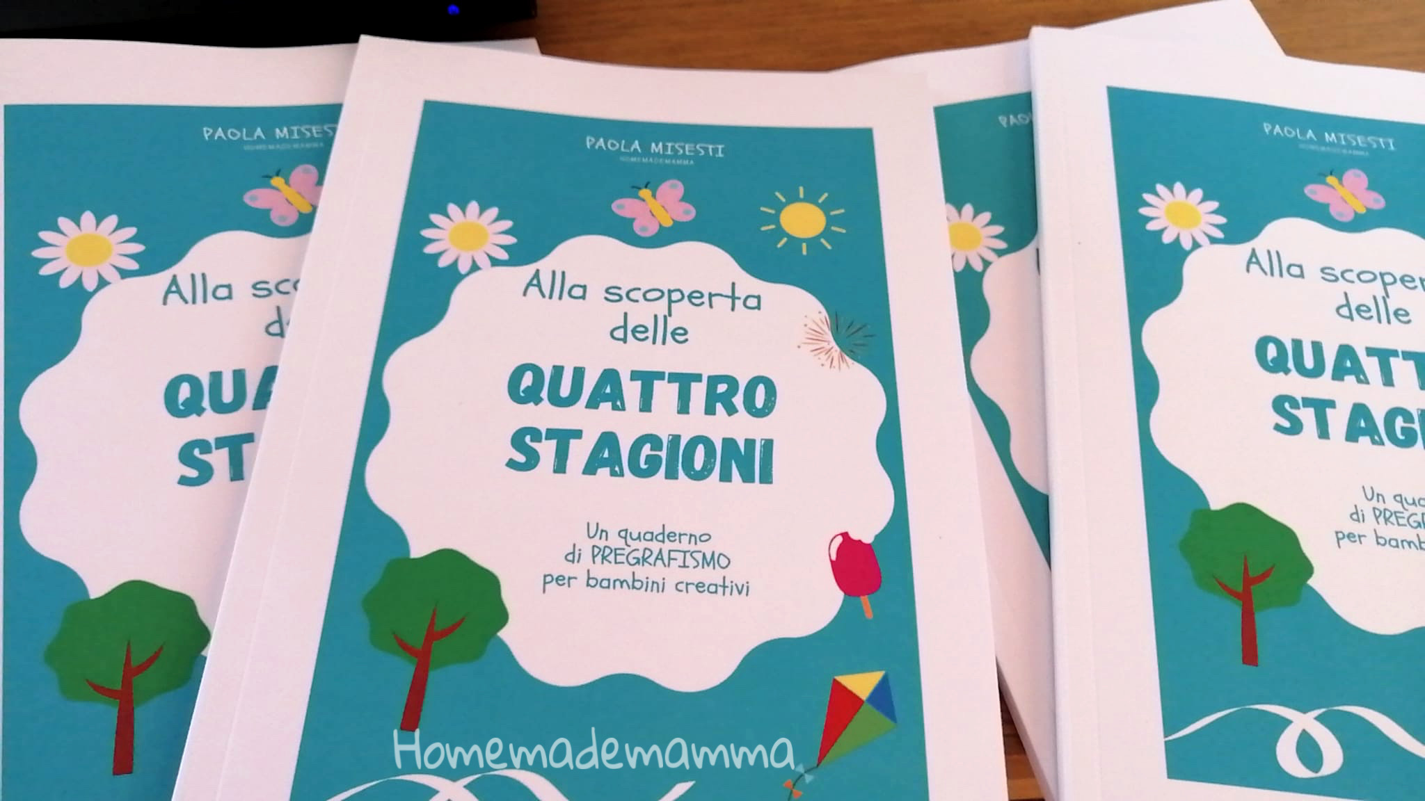 Alla scoperta della quattro stagioni: Un quaderno di pregrafismo per  bambini creativi