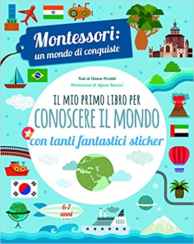 Libro per conoscere il mondo bambini