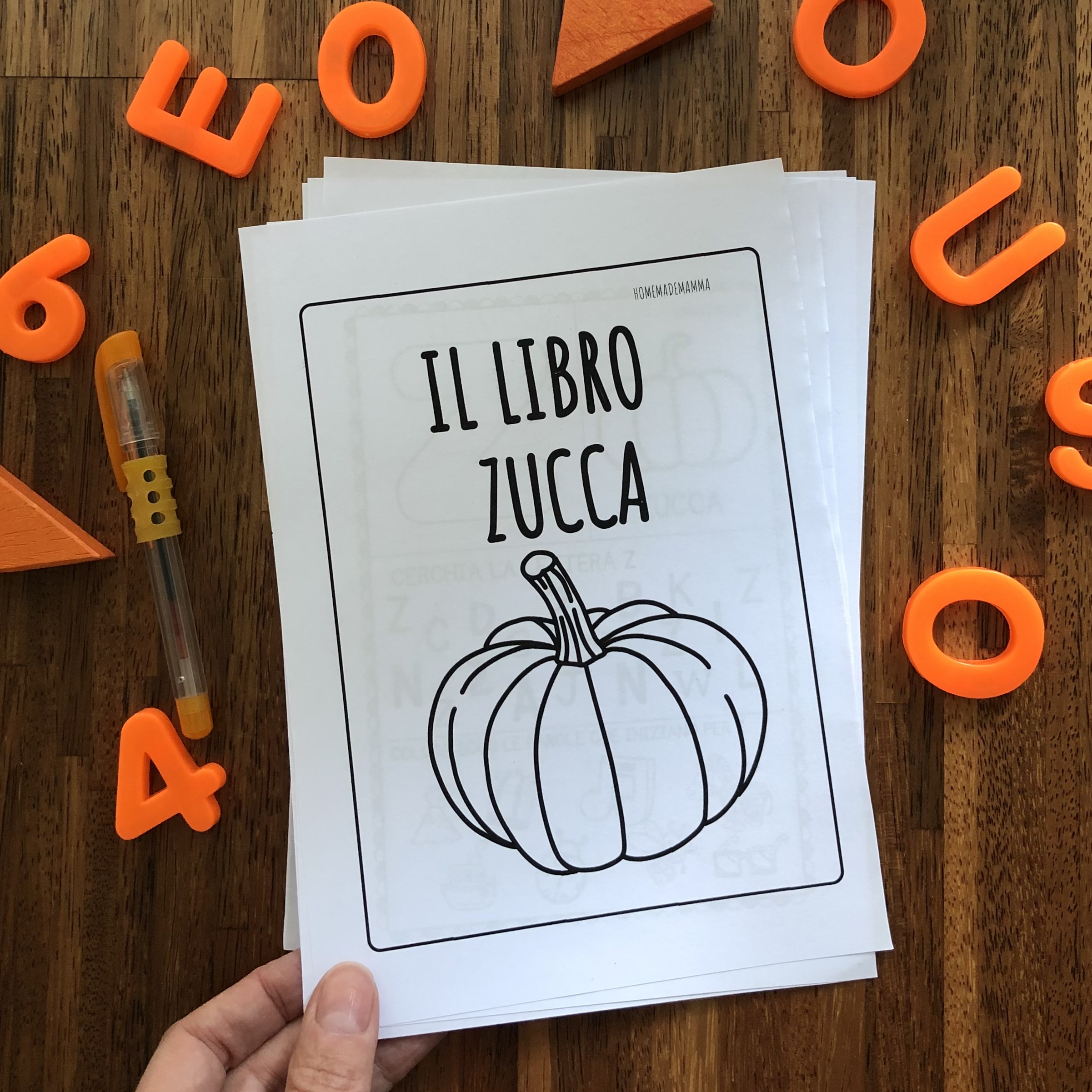 La zucca rotolante (2-5 anni, libro per bambini, autunno libro