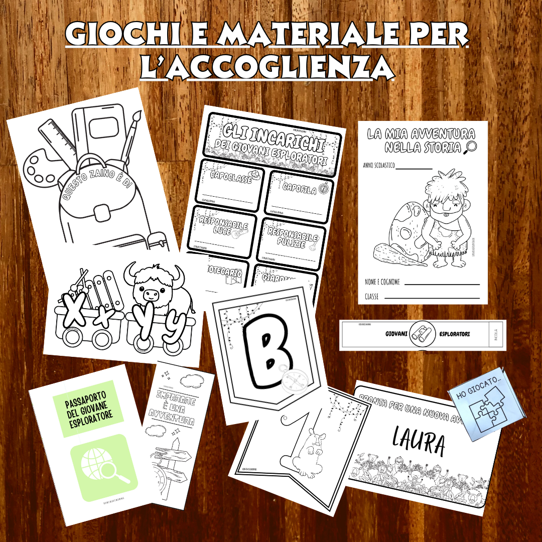 Cartellette per i disegni – classi prime