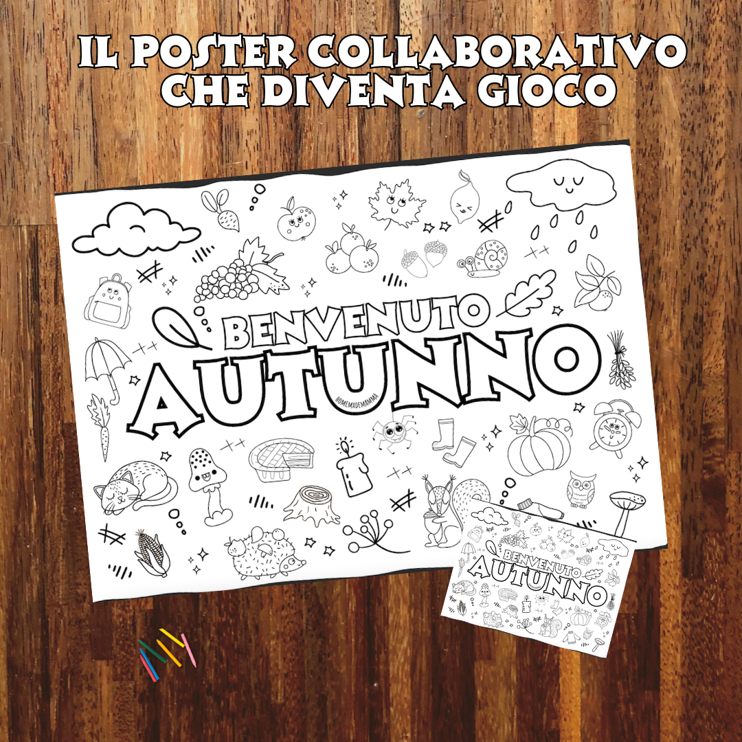 POSTER BENVENUTO AUTUNNO
